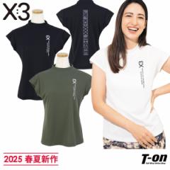 【送料無料】ハイネックシャツ レディース キックスリー KI-XXX THREE 2025 春夏 新作 ゴルフウェア 25ssxl011