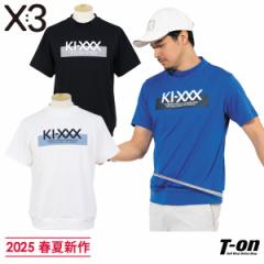 【送料無料】ハイネックシャツ メンズ キックスリー KI-XXX THREE 2025 春夏 新作 ゴルフウェア 25ssxm009