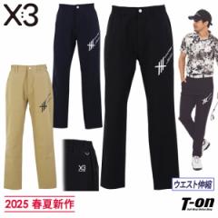 【送料無料】パンツ メンズ キックスリー KI-XXX THREE 2025 春夏 新作 ゴルフウェア 25ssxm019