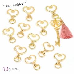 �L�[�z���_�[�E�L�[�`�F�[�� 10�� �n�[�g�^�̃J�j�J���E�i�X�J�� ���ꂢ�߃S�[���h �������� �J�M �J�j�J�� �o�b�O�`���[�� �X�i�b�v�t�b
