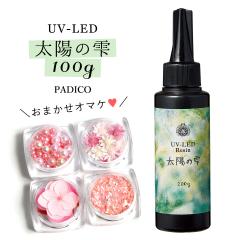 ��20��OFF��UV-LED���W���t 100g ���z�̎� �N���A �p�W�R PADICO ���O���d������ uv���W�� �n�[�h�^�C�v