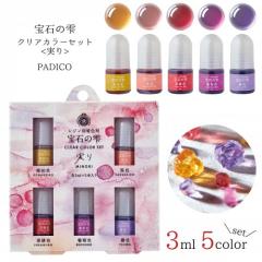 20��OFF ���W�� ���F�� ����Ĕ́I ��΂̎� �N���A�J���[�Z�b�g ���� ���F�� 5�F�Z�b�g �g�F �ʐF ���� �p�W�R PADICO �݂̂� UV-LED��