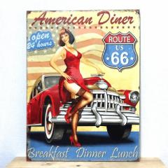 ؐŔ ZNV[ American Diner 66  ROUTE66 AJ Ebh{[h K[W Ǌ|  