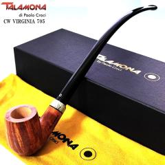 �p�C�v �^�����i ���[�h���[�f�� �o�[�W�j�A TALAMONA CW VIRGINIA 705 �`���[�`���[�f�� �u���E�� ������� �i���� �V�R�� �n���h���C�h