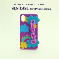 iPhoneV[Y ؍ P[X iPhone 14 iPhone13 iPhone SE 12Pro 13 mini iPhone14 Pro MAX `F[ SUN CASE CANDY CHAIN PURPLE