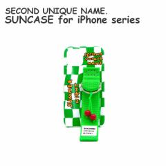 iPhone V[Y ؍ P[X SECOND UNIQUE NAME. YOUNG BOYZ SUN CASE CHECKER BOARD GREEN 