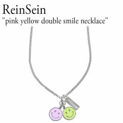 CZC lbNX ReinSein pink yellow double smile necklace sN CG[ Vo[ ؍ANZT[ 301 ACC
