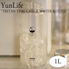 Ct {g t 1l  YunLife TRITAN TIME CHECK WATER BOTTLE 1L NA ϔM ϗ  5628199085 1000 ACC