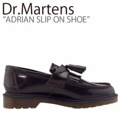 hN^[}[` Xj[J[ Dr.Martens ADRIAN SLIP ON SHOE GChA Xb|V[ BURGUNDY o[KfB 14573601 V[Y