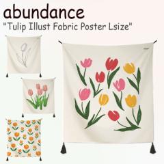 Ao_X ^yXg[ abundance `[bvCXg t@ubN|X^[L Tulip illust Fabric Poster GM490101/2/3/4 ACC
