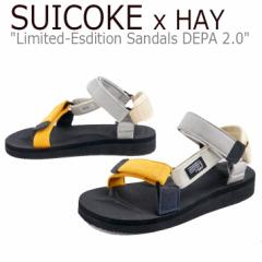 XCRbN T_ SUICOKE x HAY Limited Edition Sandals DEPA 2.0 fp 2.0 MANGO SPLASH 008921 V[Y