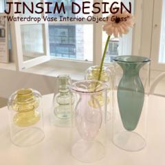 `VfUC ԕr JINSIM DESIGN Waterdrop Vase Interior Object Glass S6F ؍G 5670608976 ACC