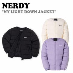 mfB AE^[ NERDY NY LIGHT DOWN JACKET NY Cg _E WPbg BLACK CREAM PURPLE PNEW21DJ0501/02/36 mfB[ EFA