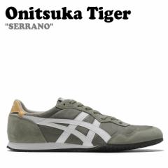 IjcJ^CK[ Xj[J[ Onitsuka Tiger SERRANO CL Z[m BURNT OLIVE WHITE 1183B400.304 V[Y