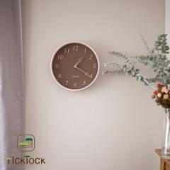 eBbNgbN Ǌ|v TickTock K̔X 300 Milk Tea Interior Wall Clock ~NeB[ CeA S3F 6234845798 ACC