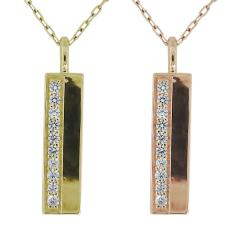 �l�b�N���X �y�A �_�C�������h 18�� ���j�Z�b�N�X �V���v�� �v���[�g �y���_���g