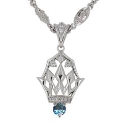 �u���[�g�p�[�Y �l�b�N���X �����Y �v���`�i 11���a���� �y���_���g crown