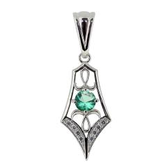 �V���o�[ �����Y �l�b�N���X �g�b�v�̂� �약 50g�p �y���_���g�g�b�v �a���� 5��