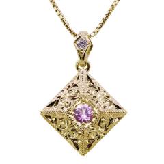 �l�b�N���X ���f�B�[�X k18 18�� 18k �y���_���g �s���N�T�t�@�C�A �A�N�Z�T���[ ���� �m���� �m���� �S�[���h