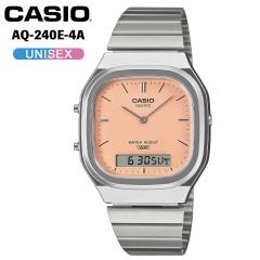 CASIO AQ-240E-4A �J�V�I �A�i�f�W �r���v �����Y ���f�B�[�X ���j�Z�b�N�X ���g�� ���^���o���h �T�[���� �s���N �f�W�^�� �A�i���O