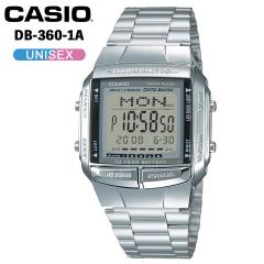 CASIO �J�V�I DB-360-1A �f�[�^�o���N �����Y �r���v �f�W�^�� �N�I�[�c �X�^���_�[�h �V���o�[ �X�e�����X�x���g