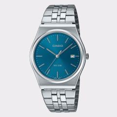 CASIO �J�V�I �X�^���_�[�h �^�[�R�C�Y�u���[ MTP-B145D-2A2 �����Y ���f�B�[�X �V���o�[ �u���[ �r���v �A�i���O