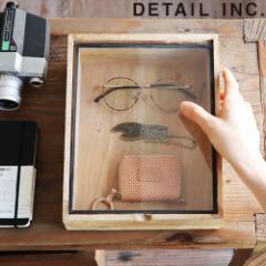 y14͓̂zDETAIL WOODEN TAPER BOX WITH GLASS LID [V[P[X fBXvCP[X ؐ KX P[X fBeB