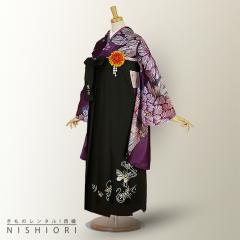 二尺袖着物 袴 レンタル 貸衣装 Mサイズ From Kyoto HANAE MORI 森英恵