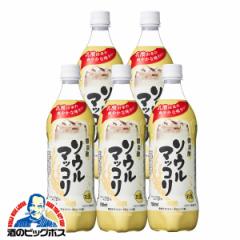 送料無料 サントリー ソウルマッコリ ペット 750ml×5本(005) 『SYB』