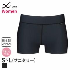 期間限定20%OFF CW-X ワコール レディース スポーツショーツ 3D吸水サニタリーショーツ はきこみ丈ふつう ボーイレングスショーツ(S M L)
