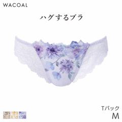 期間限定20%OFF ワコール ハグするブラ ショーツ はきこみ丈あさめ Tバックショーツ(M)PXB478【メール便03】