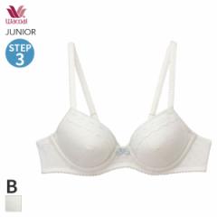 期間限定20%OFF ワコール ジュニア ステップ3 ガールズ ブラジャー 3/4カップ(B)CFX341