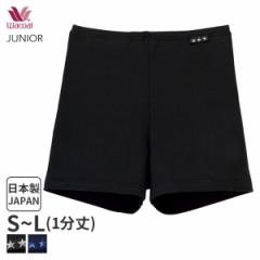期間限定20%OFF ワコール ジュニア ガールズ オーバーショーツ はきこみ丈ふつう ボーイレングス(S M L)CZQ433【メール便04】