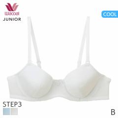 期間限定20%OFF ワコール ジュニア ステップ3 ガールズ ブラジャー 3/4カップ(B)CFX391