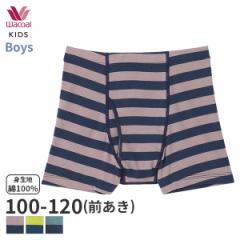 期間限定20%OFF ワコール キッズ なめらか触感 ボーイズ ニットボクサー(100 110 120)CPS508【メール便04】