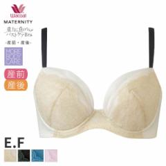 期間限定20%OFF ワコール マタニティ ブラジャー 重力に負けないバストケアブラ 産前 産後 3/4カップ(E F)MBY215