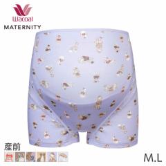 期間限定20%OFF ワコール マタニティ ワニナル 妊娠帯 パンツタイプ 産前 ショート丈(マタニティM L)MRP380【メール便06】