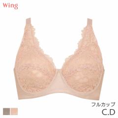 期間限定20%OFF ウイング ブラジャー フルカップ 肌あたりがやさしい 外付けワイヤー(C D)NB2704