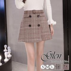 LAZA �`�F�b�N�X�J�[�g ���f�B�[�X �{�g���X �H�~ ��`�X�J�[�g a���C�� �~�j�X�J�[�g