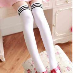 LAZA ���f�B�[�X �I�[�o�[�j�[ �z���C�g ���藎���Ȃ� �j�[�n�C ���r �^�C�c �X�g�b�L���O �� �� �R�{���C�� 