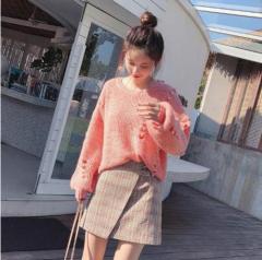 LAZA (�s���N) �j�b�g ���� �Z�[�^�[ ������ �r�[�Y �p�t�X���[�u ���[�Y ���� ���E���h�l�b�N �������