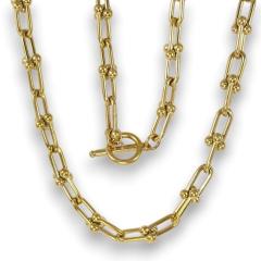 �z�[�X�V���[�y�[�p�[�N���b�v�^�l�b�N���X �`�F�[��STAINLESS GOLD ��50cm/34g/12228 �j�����p�y�M�t�g���b�s���O�ς݁z�y���������z