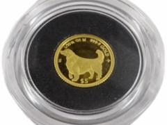 S[f g[o[ RC  DOG COIN 1/30oz 5DOLLARS 