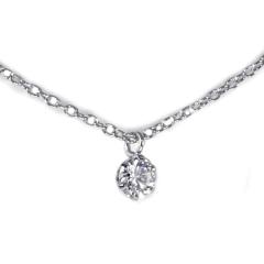 ���{�O���E���_�C�������h�l�b�N���X �ꗱ�_�C�������h Lab Grown Diamond 0.1ct Stainless316�f�� 3266�y�M�t�g���b�s���O�ς݁z�y����