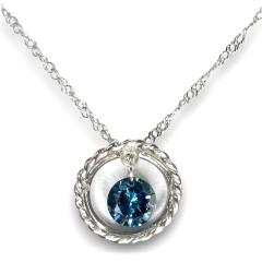 �v���`�i�_�C�������h �l�b�N���X �u���[�_�C�������h �ꗱSI�`�N���X0.20ct �h��郌�[�U�[�z�[���_�C�������h�y���������z�y��Ίӕʏ�