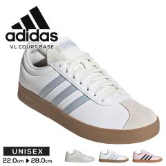 �A�f�B�_�X �X�j�[�J�[ ���f�B�[�X ���[�J�b�g �R�[�g�X�j�[�J�[ �N���V�b�N ���� �� �z���C�g �s���N �R�[�g�x�[�X adidas VL COURT BAS