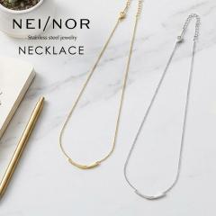 Nei/nor �l�C�i�[ �l�b�N���X �T�[�W�J���X�e�����X316L �����ςȂ�OK �V���v�� �`�F�[�� �W�F���_�[���X �X�L���W���G���[ �K�тɋ���