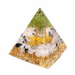 ISiCg s~bh  c[ VR  [Xg[ yhbg  5cm orgonite pyramid  u p[Xg[