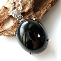 �����I�� �l�b�N���X �V�R�� �y���_���g ������ ����S���ʂ��Ȃ����i��  Silver925 �T�[�W�J���X�e�����X���`�F�[���t��