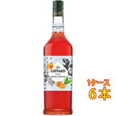 GIFFARD �W�t�@�[�� �u���b�h�I�����W �V���b�v 1000ml 6�{ �������� �t�����X �m���A���R�[���V���b�v �P�[�X�̔� ���r���[�L�����y�[��